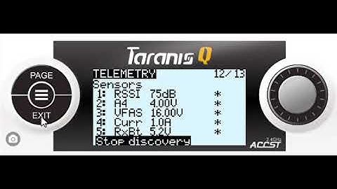 KBL lua script -  Taranis Q X7 radio setup