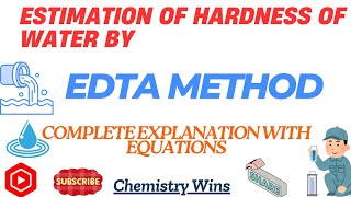 ESTIMATION OF HARDNESS OF WATER || PRINCIPLE @sadhanadhananjaya CHEMISTRY WINS #chemistry screenshot 2
