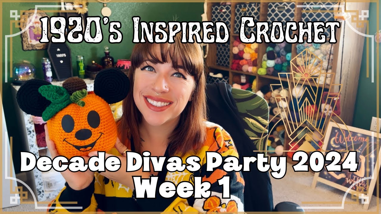 ⎹ 1920's Inspired Crochet ⎹ Decade Divas's Party 2024 