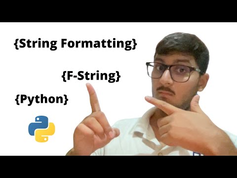 F-String Python | Advance Python Programming Tutorial #fString #pythonforbeginners  #python