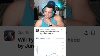 @TYLER1LOL Tyler1 new haircut #polymarket #tyler1 #viralitypoly #market