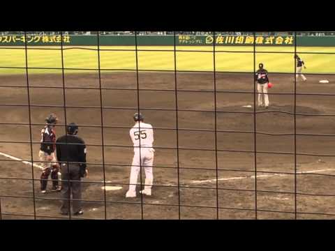 T-岡田選手 2016年OP戦 サヨナラホームラン