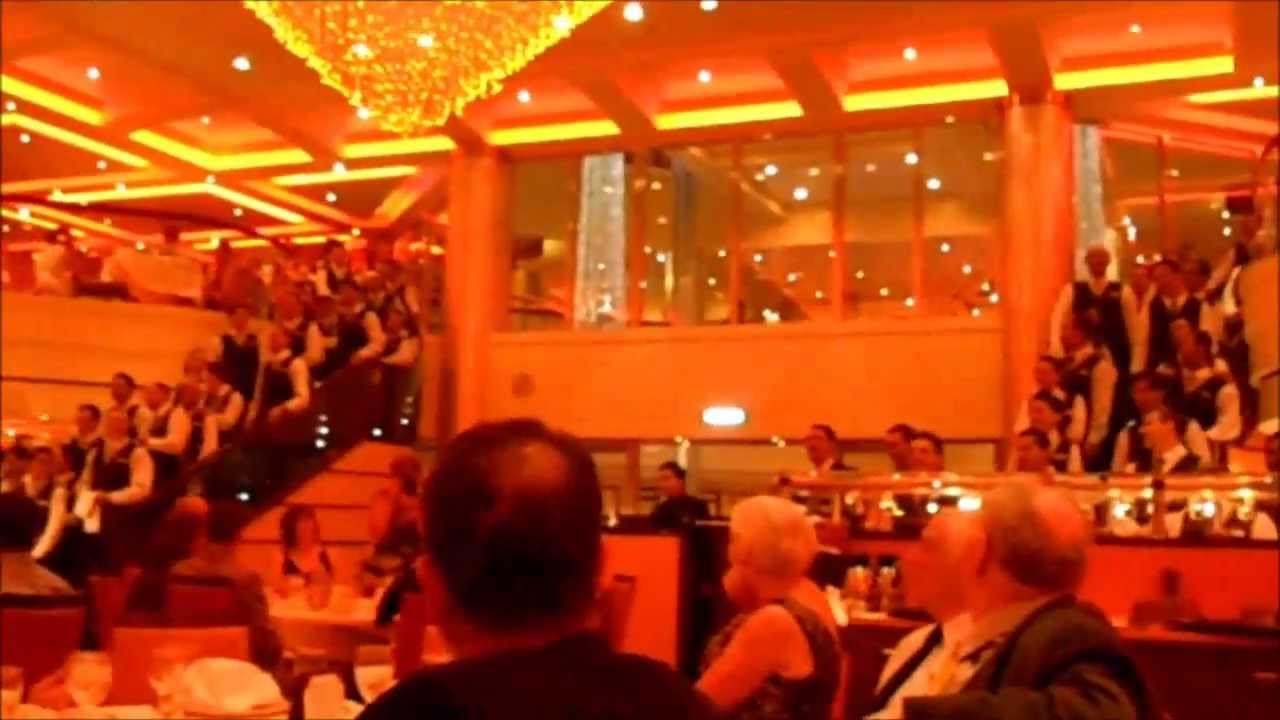 Dinner on The Carnival Breeze