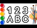 Рисуем номера для детей | Drawing numbers for children | Bolalar uchun oson rasm chizish