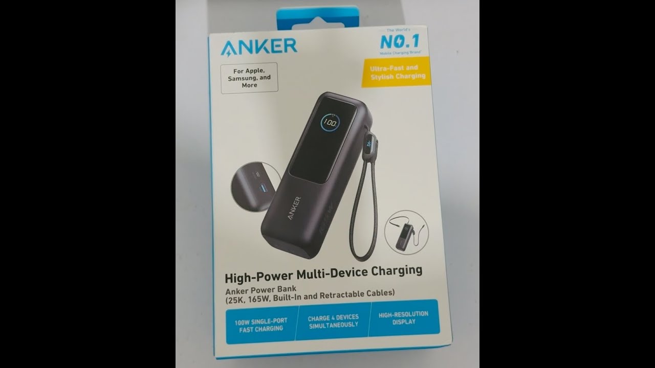 anker latest 25 000 mah power bank A1695