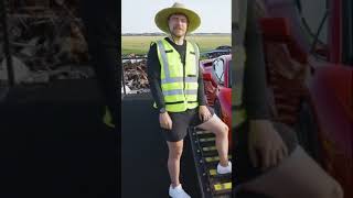 Lamborghini vs. World's Largest Shredder #mrbeast