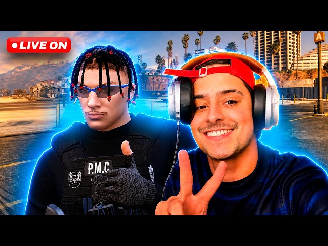 DIA DE MISSÃO! IREI CONSEGUIR? GTA RP 🔴 CORINGA AO VIVO