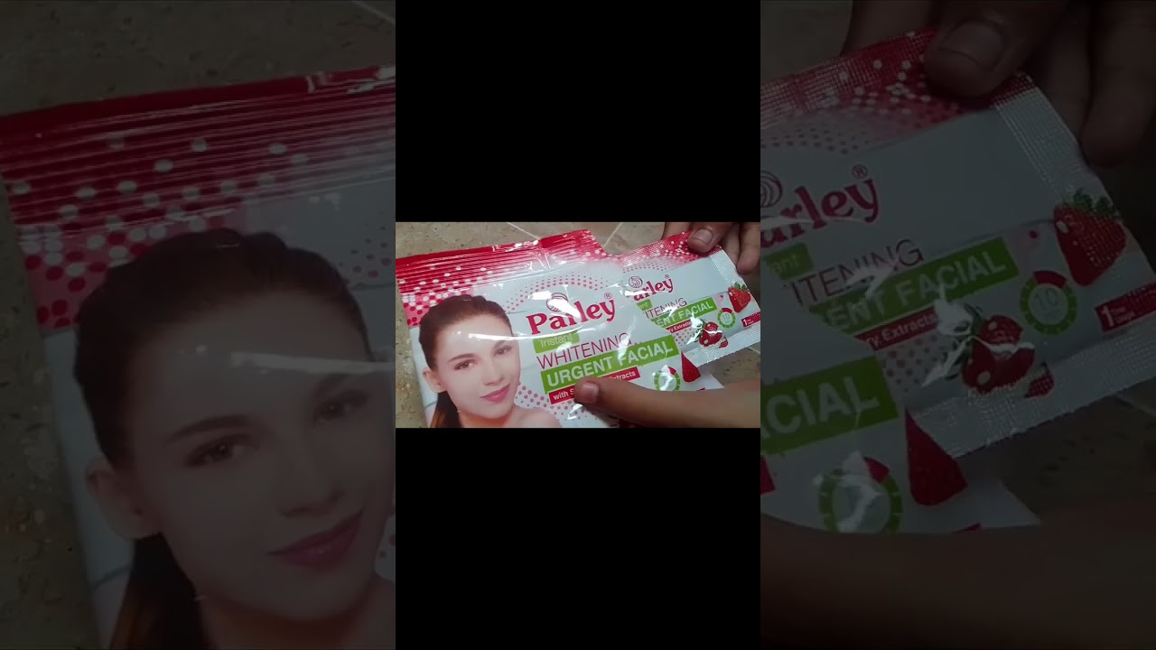 parley instant whitening urgent facial