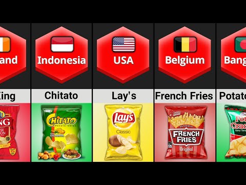 Chips Brands From Different Countries