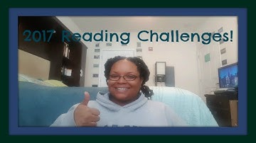 My 2017 Reading Challenges!