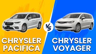 Chrysler Pacifica vs Chrysler Voyager - Which Minivan Is Right For You? (Learn The Pros & Cons!)