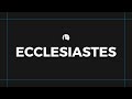 Ecclesiastes 7:1-29 - What Happens After I Die?