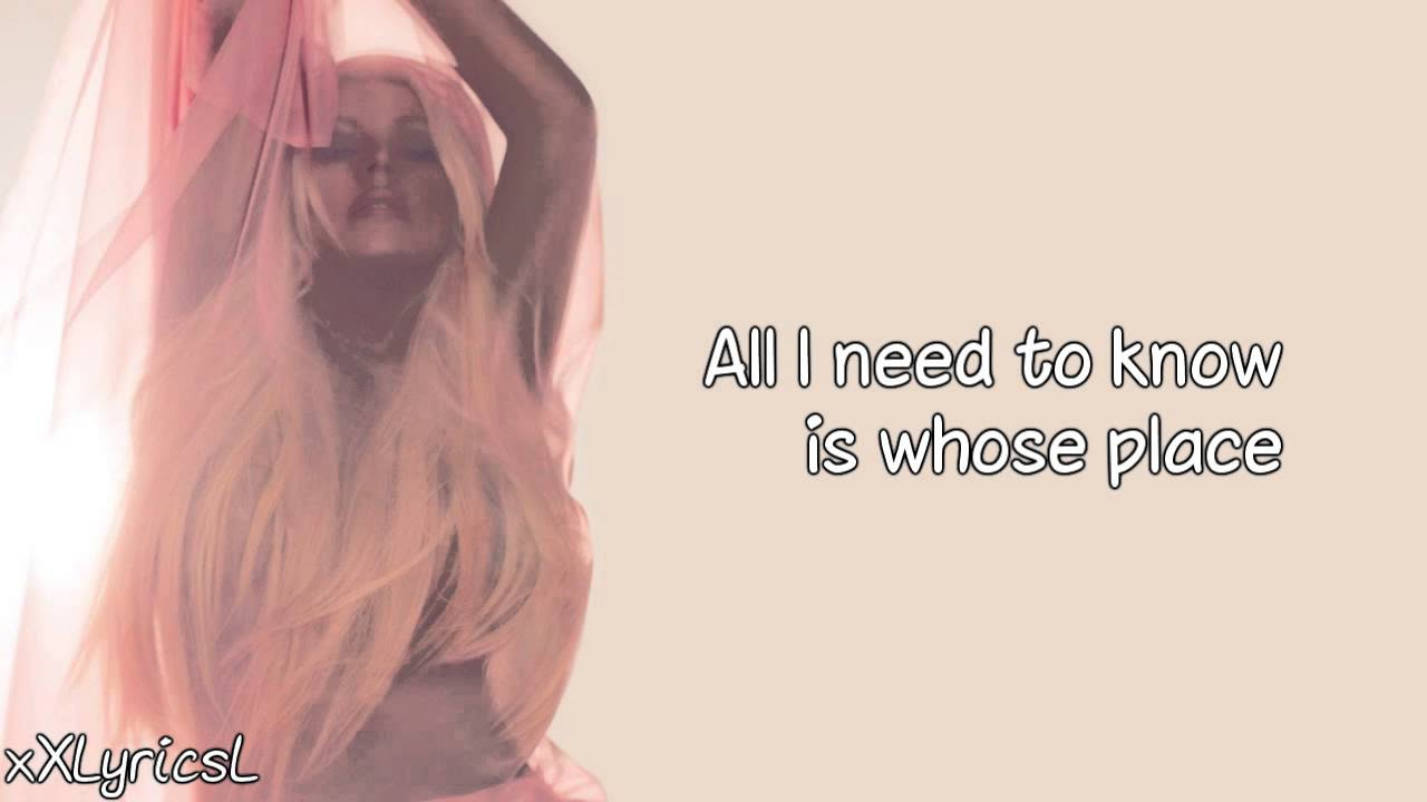 Christina Aguilera   Your Body Lyrics