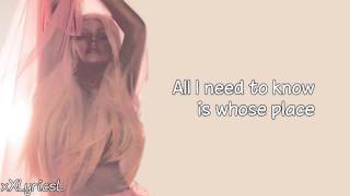 Video thumbnail of "Christina Aguilera - Your Body (Lyrics)"