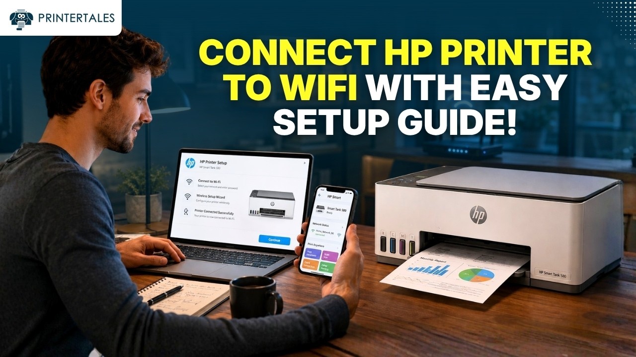 Connect HP Printer to WiFi in Minutes - Fast & Easy Setup Guide ...