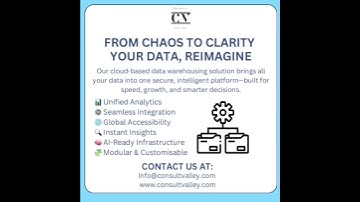 "From Chaos to Clarity: Transform Your Data with Consult Valley’s Cloud Solutions."