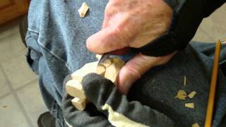 Whittling The Minature From A Altered Pattern  Part 3