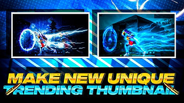 HOW TO MAKE THUMBNAIL LIKE ELEVATOR FF | FREE FIRE TRENDING THUMBNAIL TUTORIAL