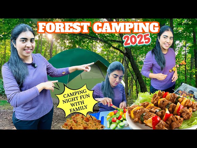 🏕️ 2025 Camping Day | Most Asked Video From Viewers is Here | Family Forest Camping | USA Tamil VLOG