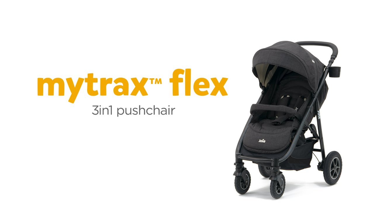 Joie mytrax™ flex | Multi-Mode Pushchair With Carry Cot Connection for  Newborns & Toddlers - YouTube