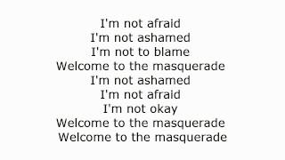 welcome to the masquerade by thousand foot krutch lyric video