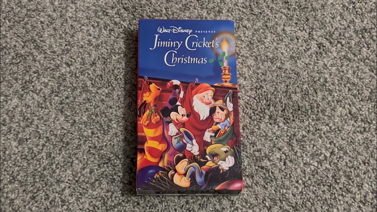 Jiminy Cricket’s Christmas (1986) VHS Review - YouTube