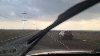 Chaser Convergence  south of Paducah, Texas