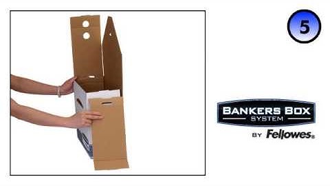 Bankers Box® System Suspension File Case - Blue Assembly Video