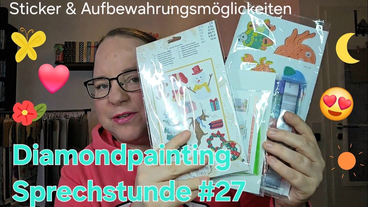 Alle Meine Diamondpainting Sticker & wie man Diese aufbewahren kann