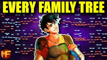 How Every Percy Jackson Character is Related (Full Family Tree)
