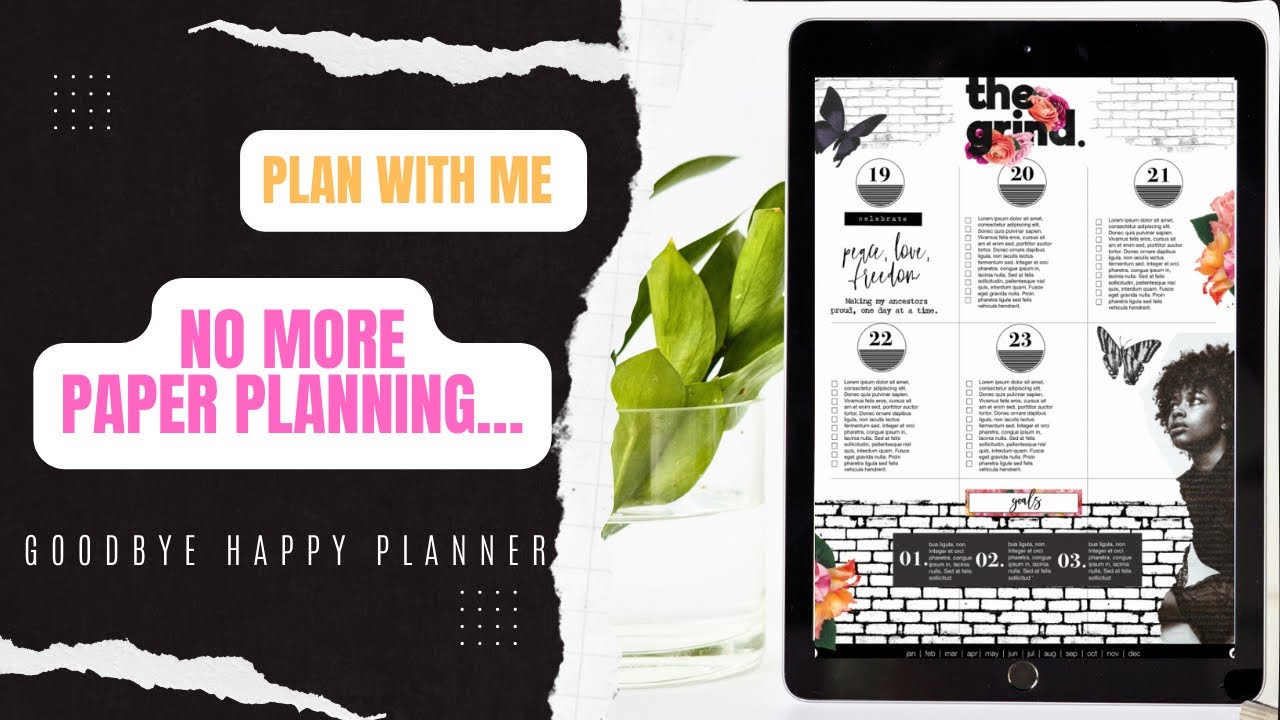 WHY I DITCHED MY HAPPY PLANNER & SWITCHED TO DIGITAL PLANNING | DIGITAL PLAN WITH ME | GOODNOTES 5