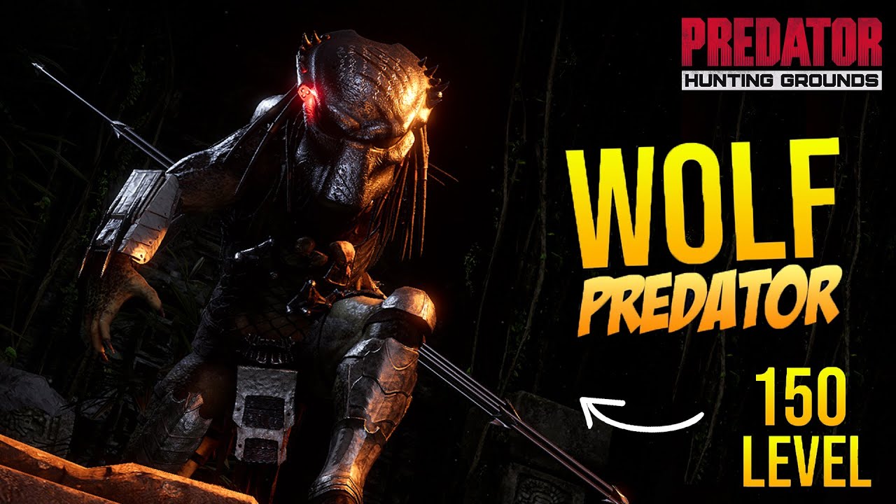 LEVEL 150 WOLF PREDATOR RETURNS – DESTROYS SWEATY LOBBY | Predator: Hunting Grounds | 4K 60FPS