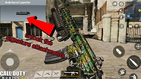 easiest step by step guide to unlock the M4 signature attachments in codm