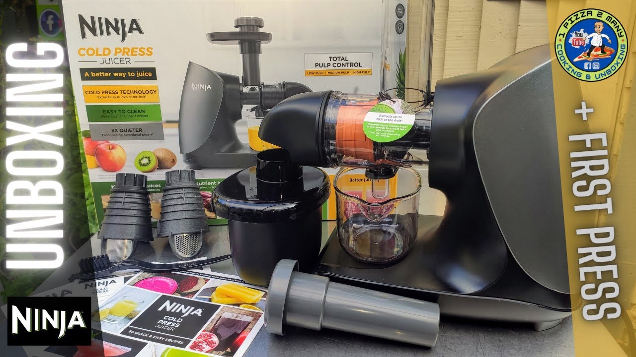 Ninja Foodi Juicer Unboxing and Easy Set Up & 1st Use YouTube