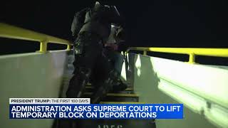 Trump asks SCOTUS to allow Alien Enemies Act deportations