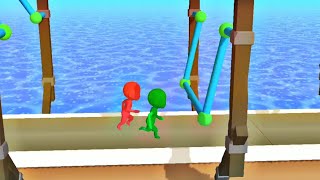 SPIDER STICKMAN 3D RACE - SUPERHERO FUN RACE GAMEPLAY WALKTHROUGH PART 1 screenshot 4