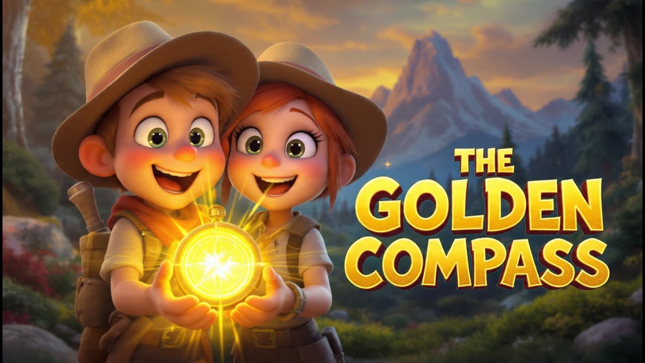 The Golden Compass 🧭 | A Magical Adventure Cartoon Story (Full Movie)