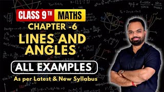 Lines and Angles Examples | Chapter 6 Class 9 Maths | NCERT Solutions