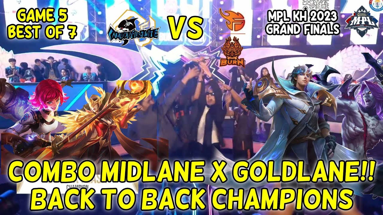 COMBO MIDLANE X GOLDLANE!! CFU GAMING vs BURN X FLASH GRAND FINAL