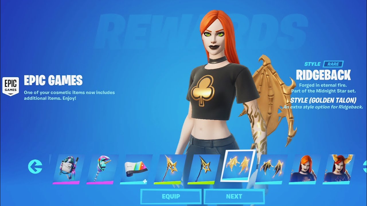 NEW HAZE AURIC, TOUGH LUCK Edit Styles in Fortnite