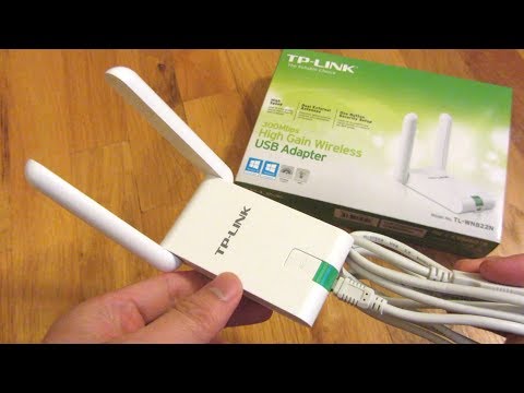 TL-WN822N, Adaptateur USB WiFi à gain élevé 300 Mbps