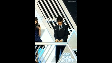 love how #wonyoung being professional at the same time and helping #sunghanbin with his mic... #kpop