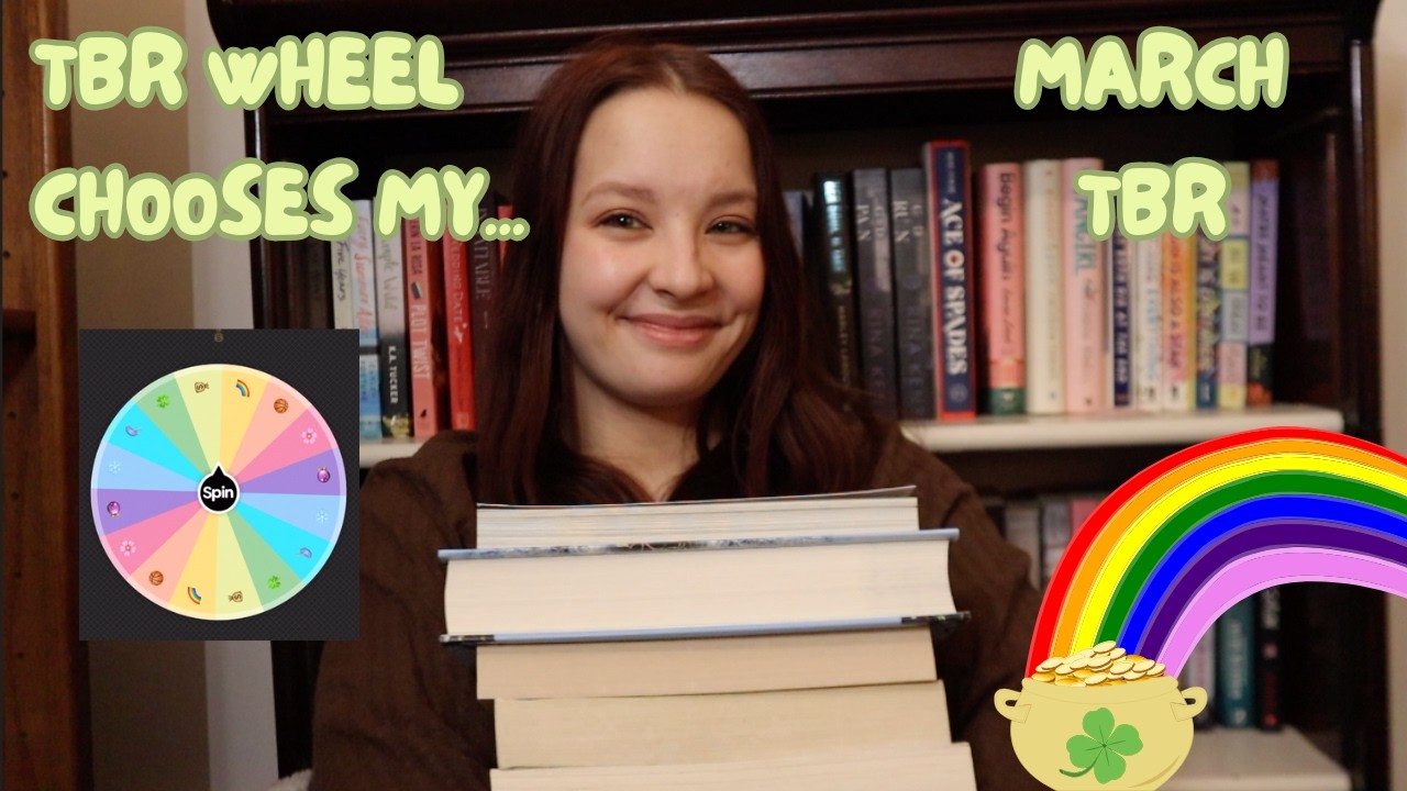 Testing My Luck with a March TBR Wheel 🎡🍀📚