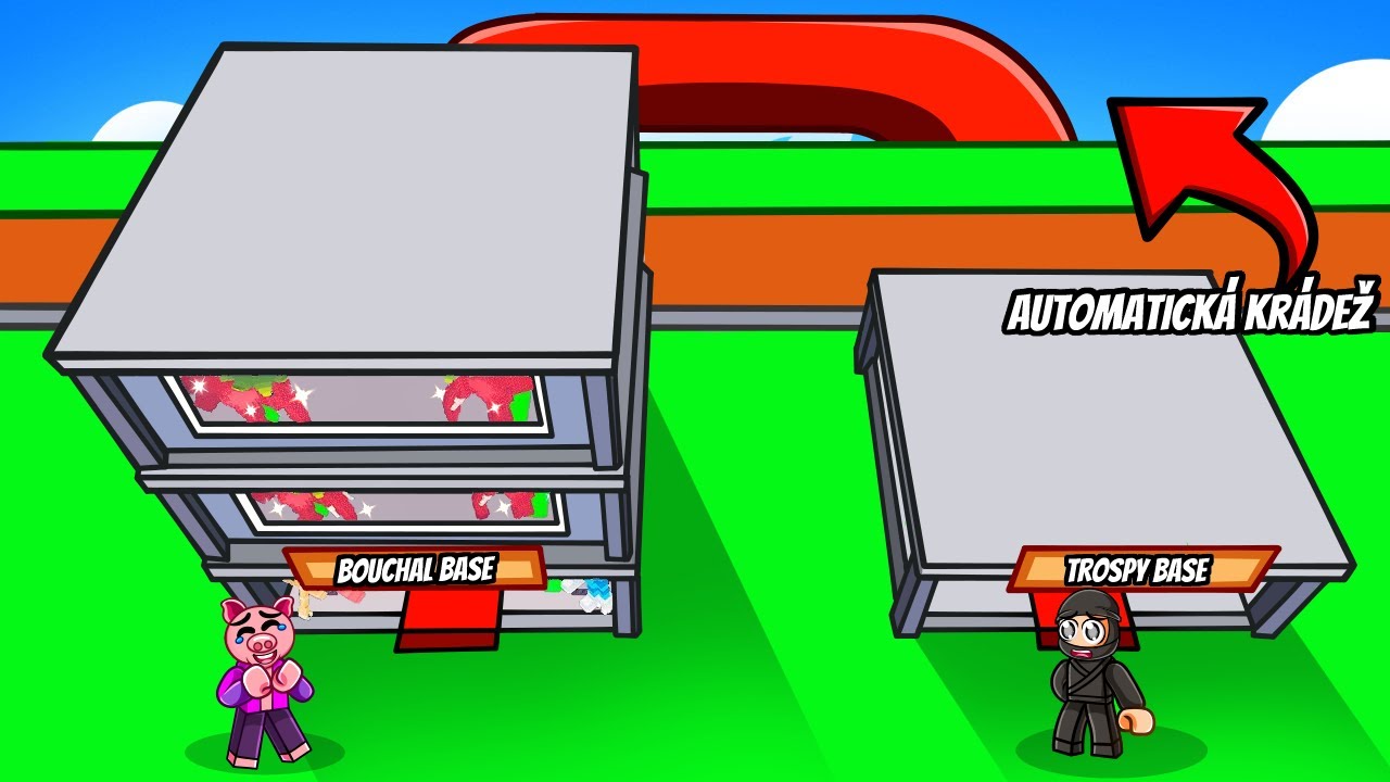 TROLLÍM Kamarády BASE KTERÁ AUTOMATICKY KRADE ve Steal a Brainrot!