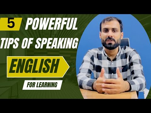 5 Simple Tips to Speak English Fluently & Confidently || How to speak ...