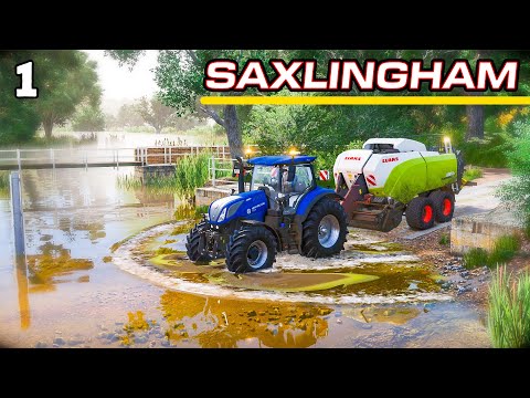 THE MOST BEAUTIFUL MAP EVER ? | SAXLINGHAM | Farming Simulator 25 - Episode 1