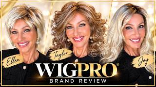 WigPro TAYLOR, ELLEN & JOY in colors 9Tones,22/1001/R8 & 27/80/R8 TLWIGS.COM code ANDI for giftcard