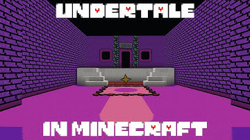 Undertale In Minecraft: Ruins Trailer