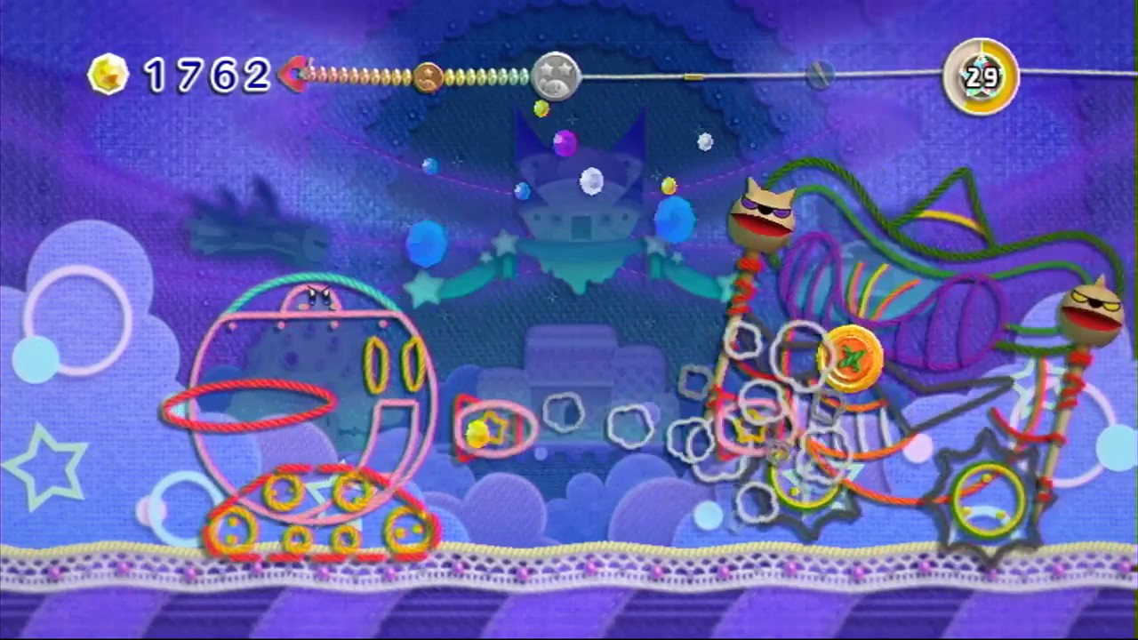 Kirby's Epic Yarn Final Boss YinYarn YouTube