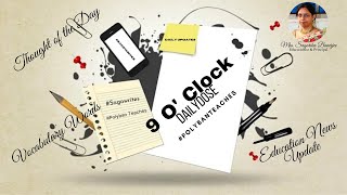 DAILY DOSE @ 9 O'Clock (Curated By: Polyban Teaches) screenshot 5